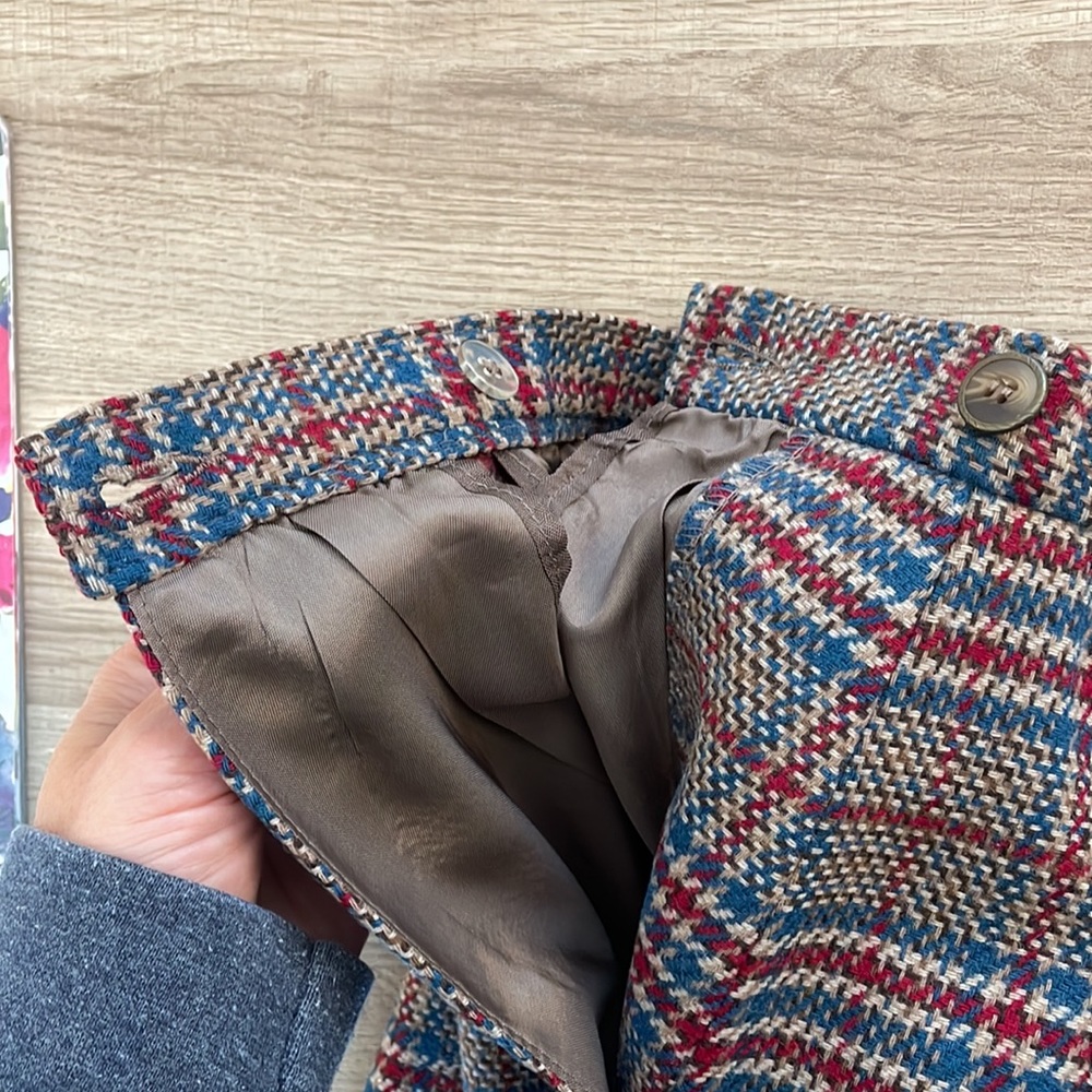 Pendleton Vtg Virgin Wool Tweed Plaid Cottagecore… - image 7